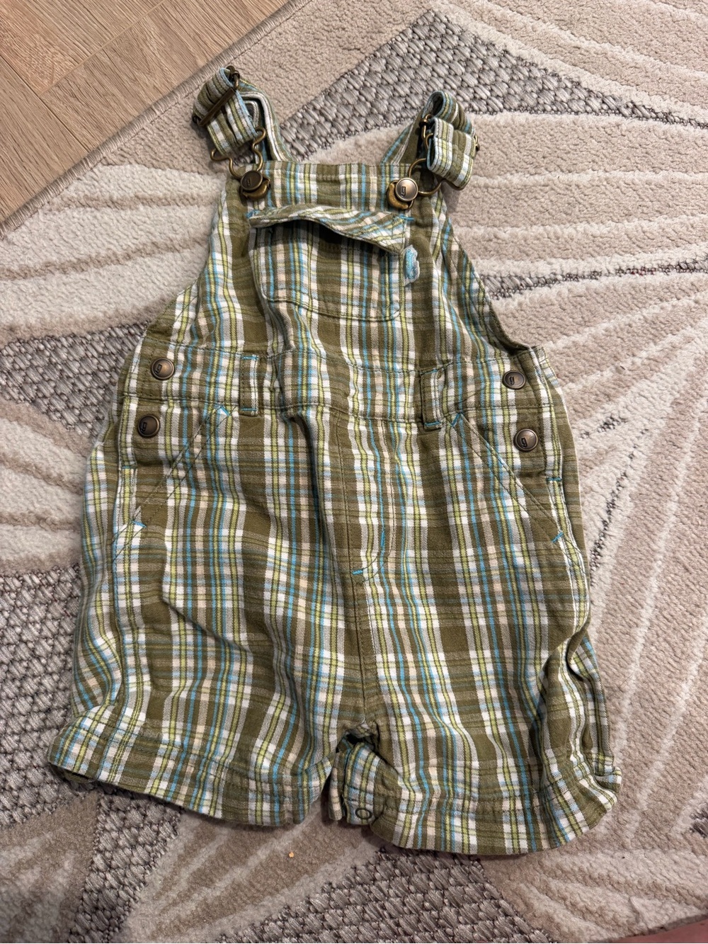 Vintage Gymboree Tropical Trek Overall 6-12 mo
